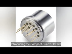 Acelerômetro de flexão de quartzo de 60g Termômetro de cristal de quartzo para perfuração de petróleo