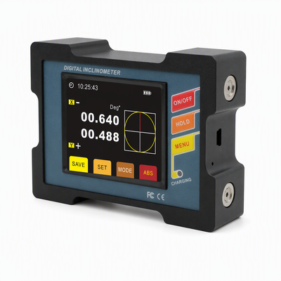 Bom preço. Inclinômetro Digital de Eixo Duplo com Resolução de 0,001°, Faixa de Medição de ±30° e LCD de Visão Noturna True Color 64 on-line
